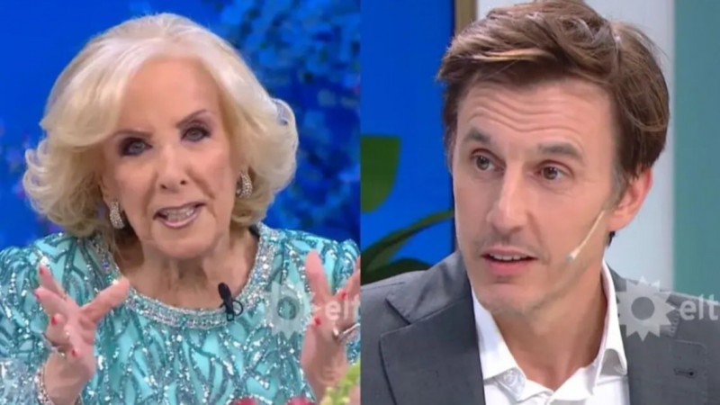 Reproches y acusaciones: el incómodo momento de Mirtha Legrand y Roberto García